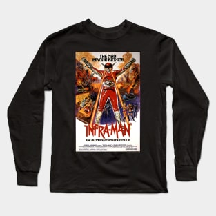 Classic Science Fiction Movie Poster - Infra-Man Long Sleeve T-Shirt